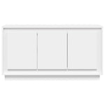 Skjenk Hvit 102X35X55 Cm Konstruert Tre