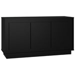 Skjenk Svart 102X35X55 Cm Konstruert Tre