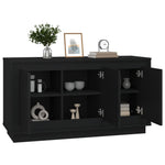 Skjenk Svart 102X35X55 Cm Konstruert Tre