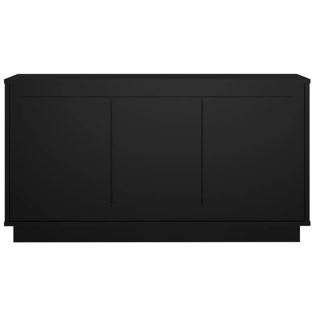 Skjenk Svart 102X35X55 Cm Konstruert Tre
