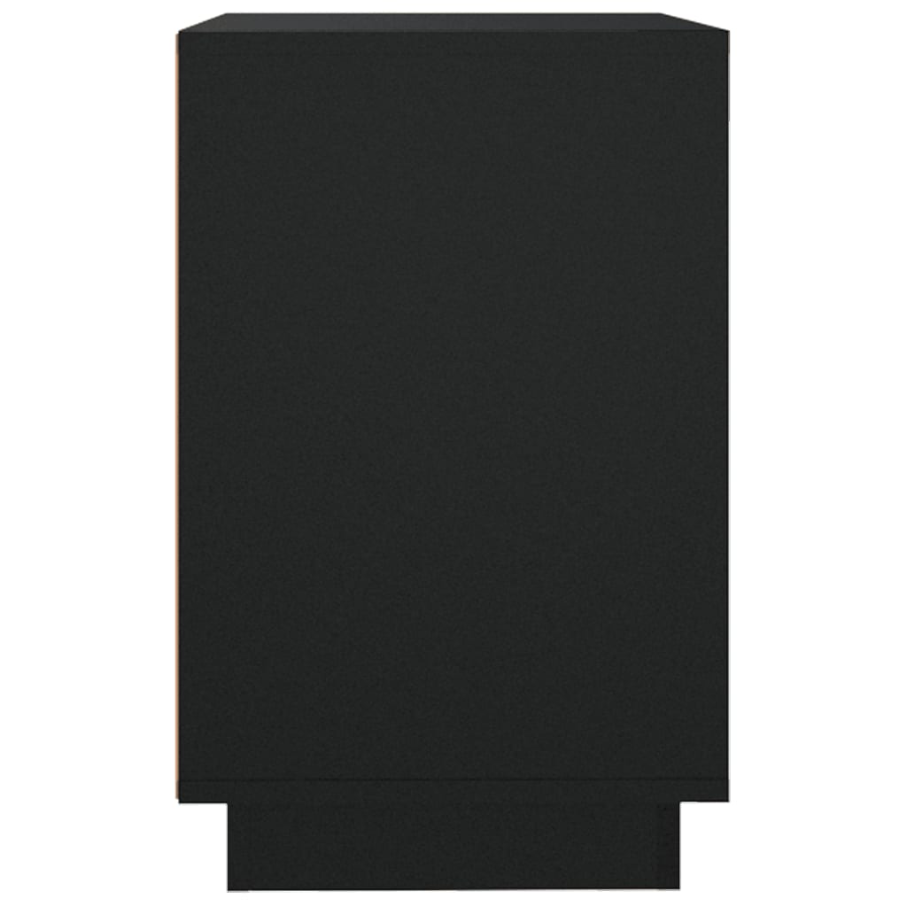 Skjenk Svart 102X35X55 Cm Konstruert Tre