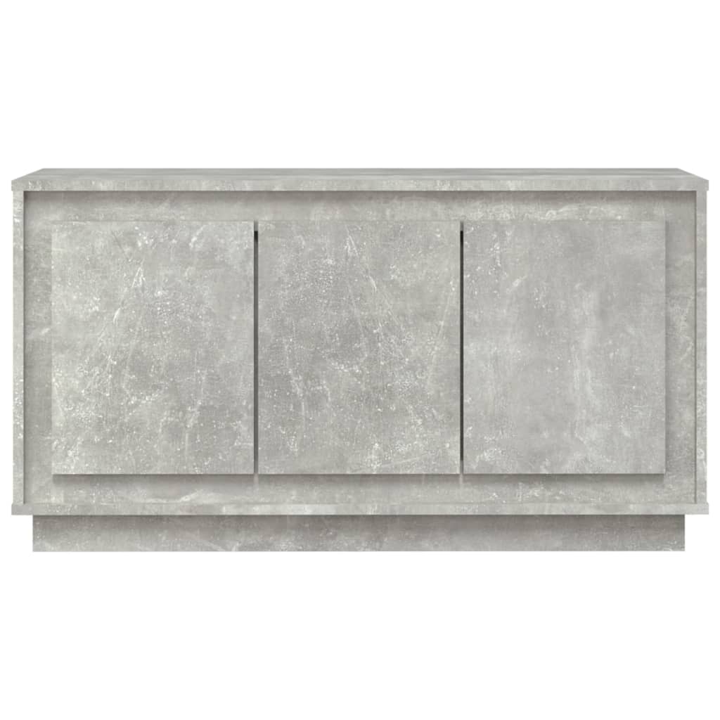 Skjenk Betonggrå 102X35X55 Cm Konstruert Tre