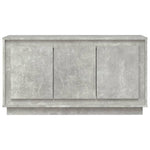 Skjenk Betonggrå 102X35X55 Cm Konstruert Tre