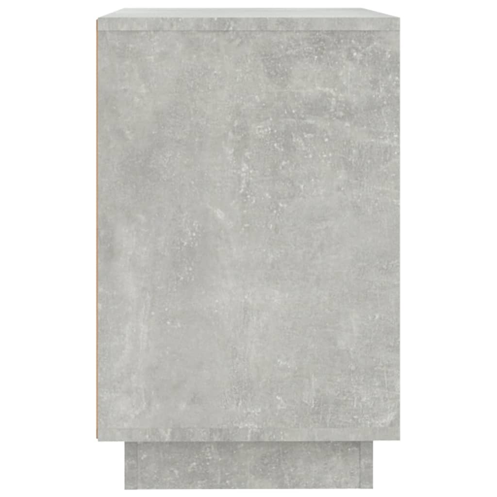 Skjenk Betonggrå 102X35X55 Cm Konstruert Tre