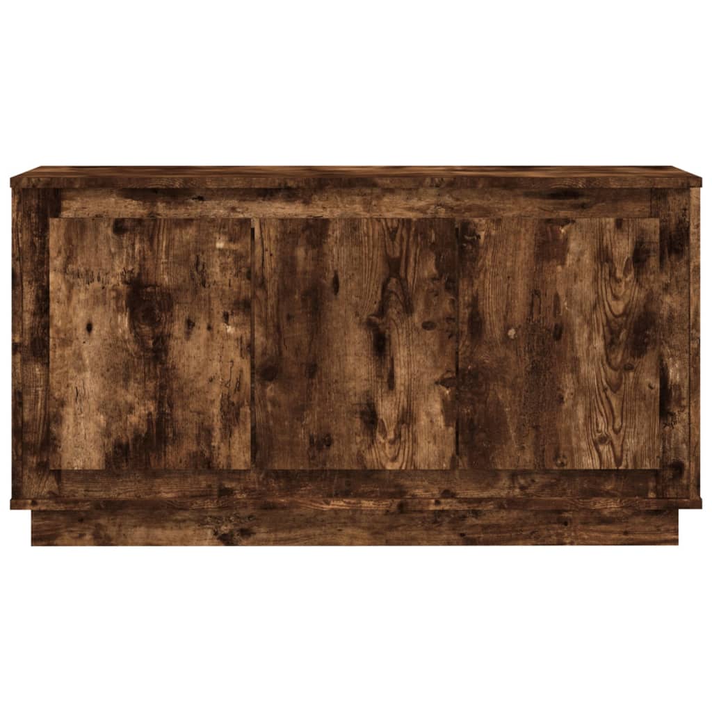 Skjenk Røkt Eik 102X35X55 Cm Konstruert Tre