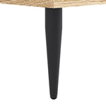 Sengeramme Uten Madrass Sonoma Eik 200X200 Cm Konstruert Tre