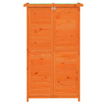 Hageredskapsbod Brun 83X57X140 Cm Heltre Furu