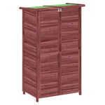 Hageredskapsbod Mocca 83X57X140 Cm Heltre Furu