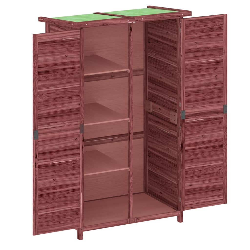 Hageredskapsbod Mocca 83X57X140 Cm Heltre Furu