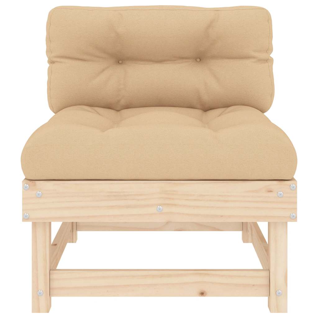 Midtsofa Med Puter Heltre Furu