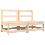 Midtsofaer Med Puter 2 Stk Heltre Furu