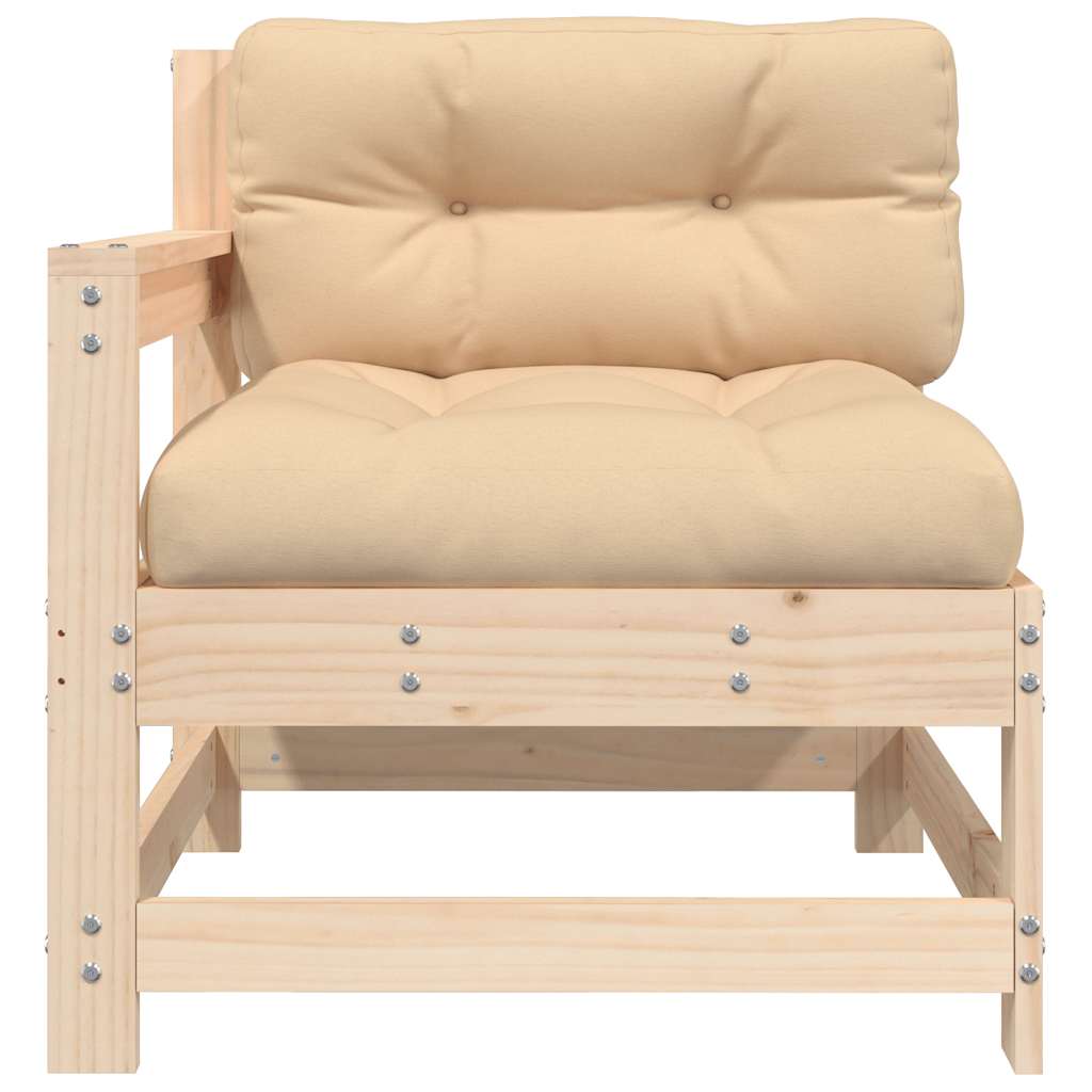 Hagestoler Med Puter 2 Stk Heltre Furu