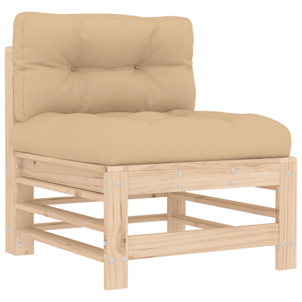 Midtsofa Med Puter Heltre Furu