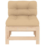 Midtsofa Med Puter Heltre Furu