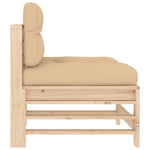 Midtsofa Med Puter Heltre Furu