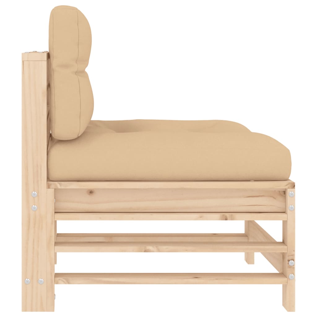 Midtsofaer Med Puter 2 Stk Heltre Furu