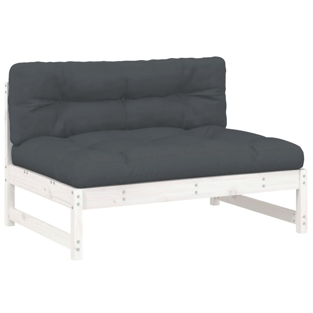 Midtsofa Hvit 120X80 Cm Heltre Furu