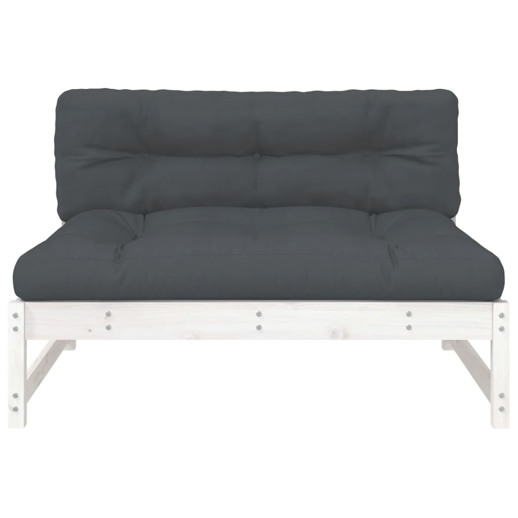 Midtsofa Hvit 120X80 Cm Heltre Furu