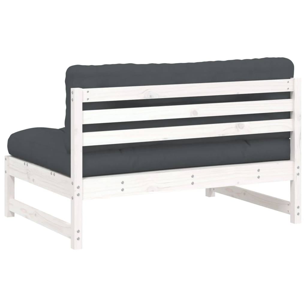 Midtsofa Hvit 120X80 Cm Heltre Furu