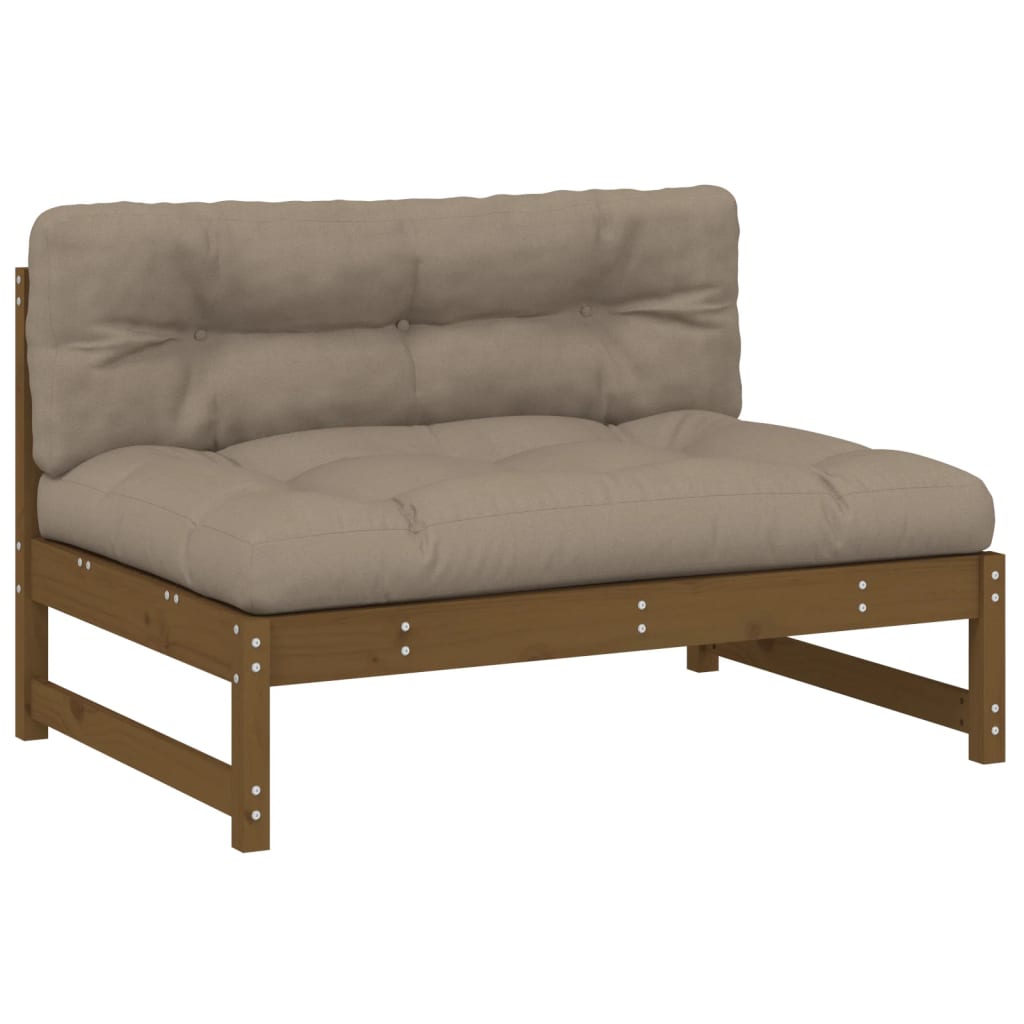 Midtsofa Honningbrun 120X80 Cm Heltre Furu