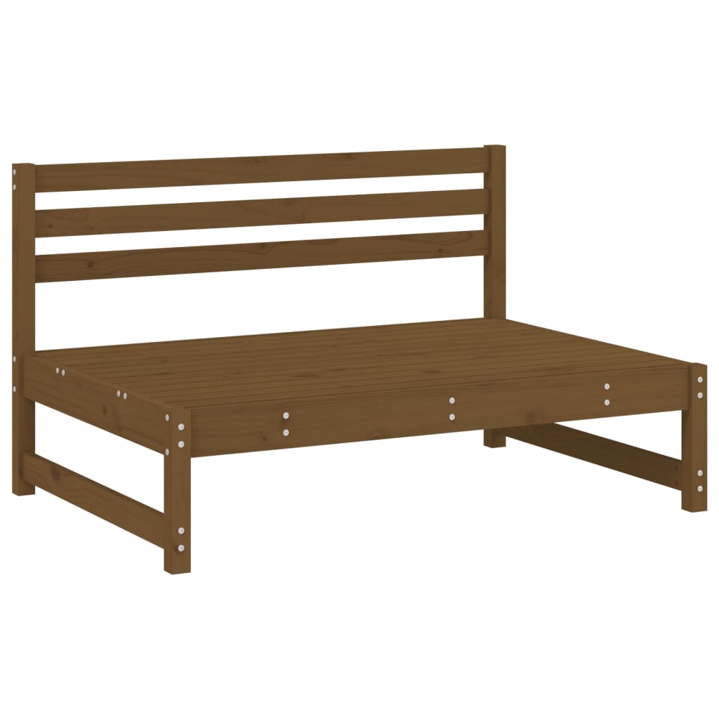 Midtsofa Honningbrun 120X80 Cm Heltre Furu