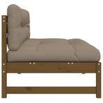 Midtsofa Honningbrun 120X80 Cm Heltre Furu