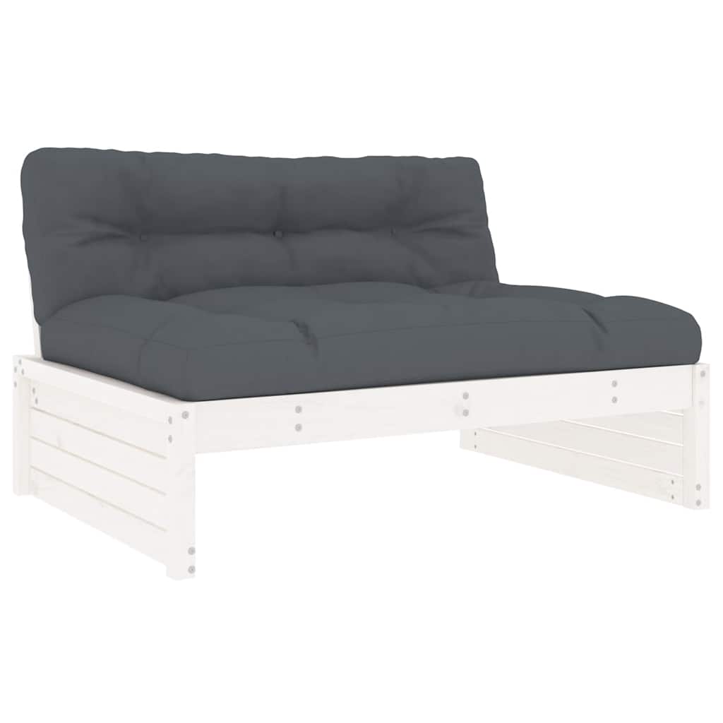 Midtsofa Hvit 120X80 Cm Heltre Furu