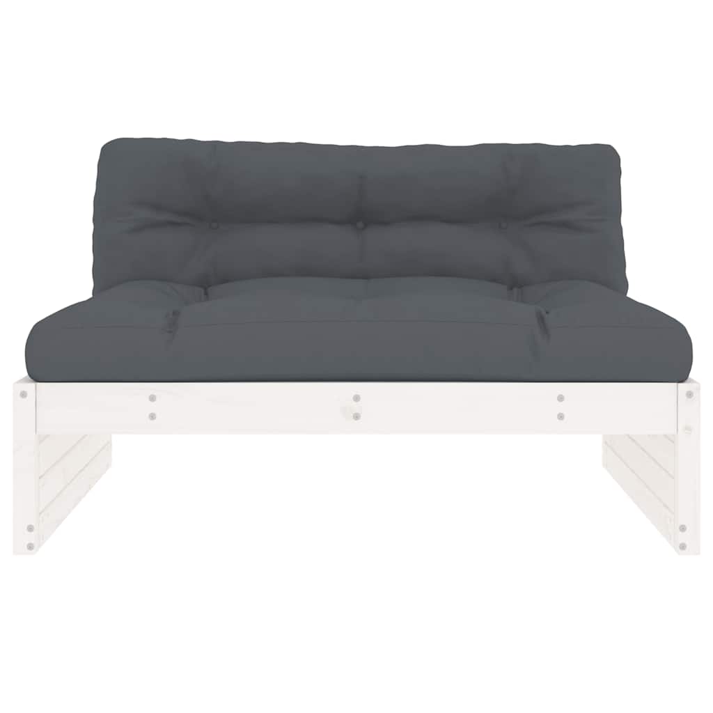 Midtsofa Hvit 120X80 Cm Heltre Furu