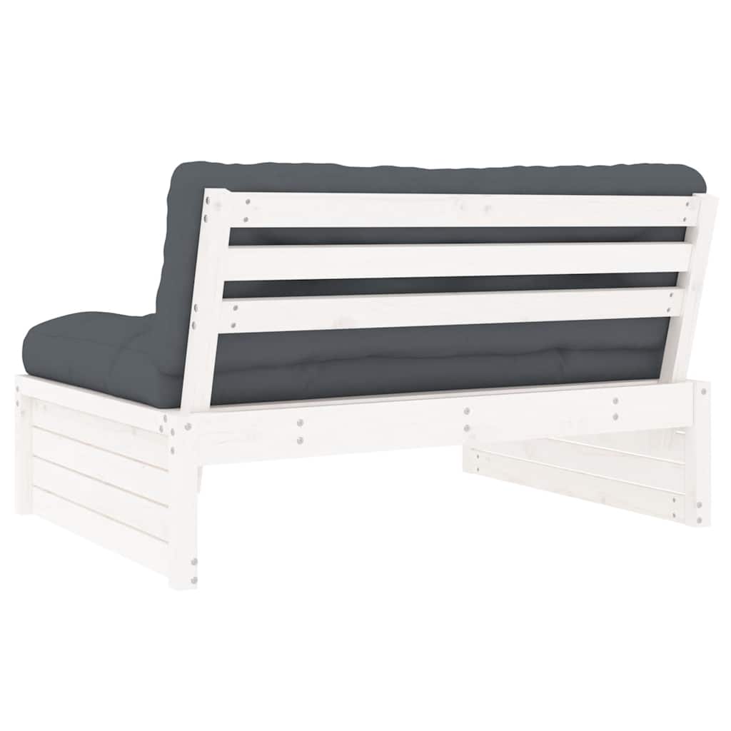 Midtsofa Hvit 120X80 Cm Heltre Furu