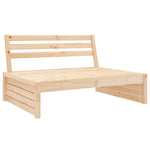Utendørs Midtsofa 120X80 Cm Heltre Furu