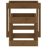 Sandbord 2 Stk Honningbrun Heltre Furu
