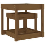 Sandbord 2 Stk Honningbrun Heltre Furu
