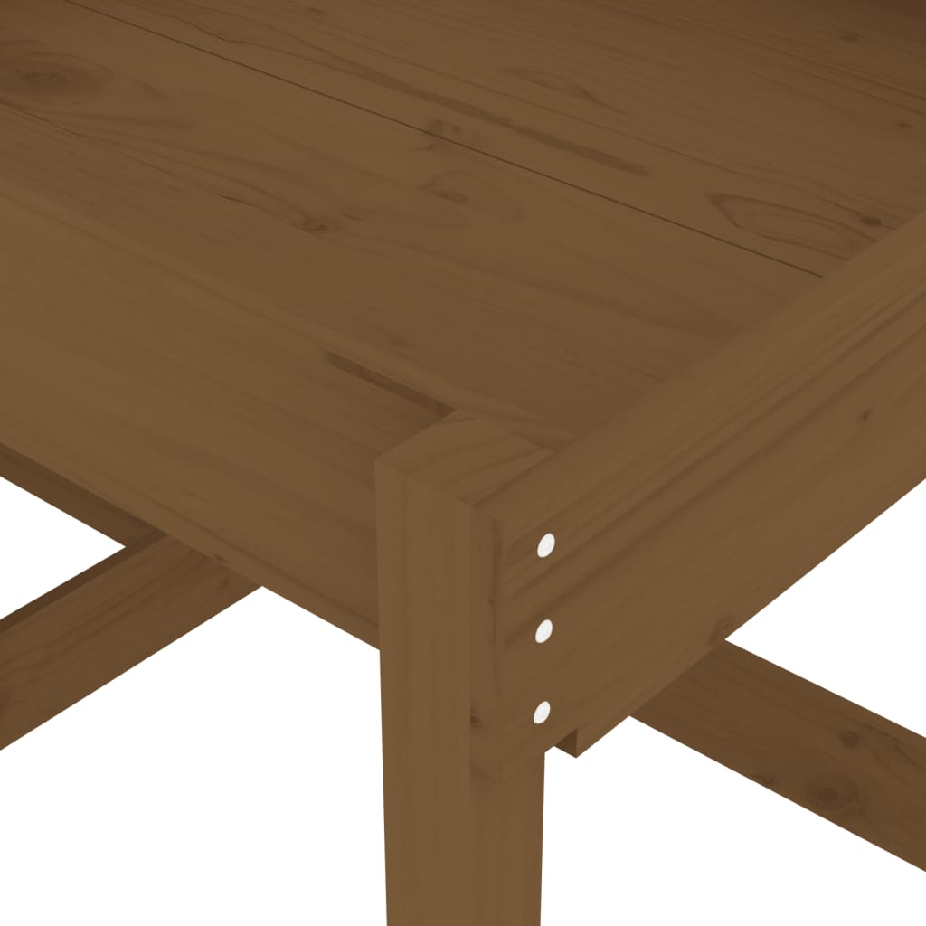 Sandbord 2 Stk Honningbrun Heltre Furu