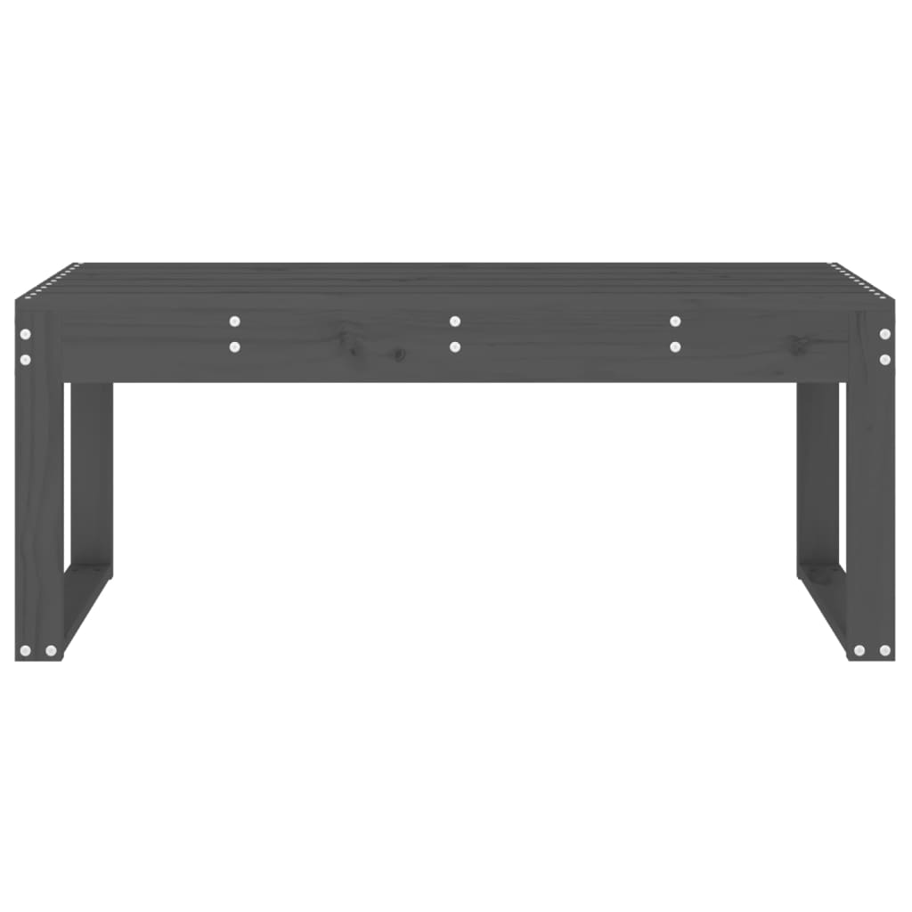 Hagebenk Grå 110X38X45 Cm Heltre Furu