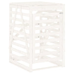 Søppeldunkskur Hvit 84X90X128,5 Cm Heltre Furu