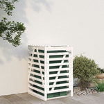 Søppeldunkskur Hvit 84X90X128,5 Cm Heltre Furu