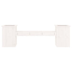 Plantebenk Hvit 184,5X39,5X56,5 Cm Heltre Furu