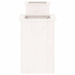 Plantebenk Hvit 184,5X39,5X56,5 Cm Heltre Furu