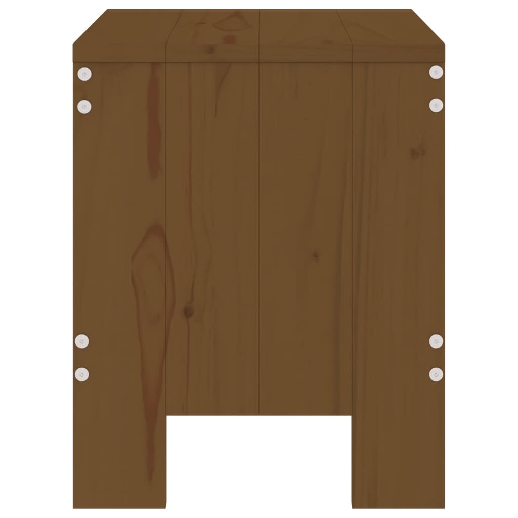 Barkrakker 2 Stk Honningbrun 40X36X45 Cm Heltre Furu