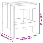 Barkrakker 2 Stk Honningbrun 40X36X45 Cm Heltre Furu