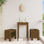 Barkrakker 2 Stk Honningbrun 40X36X45 Cm Heltre Furu