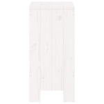 Barkrakker 2 Stk Hvit 40X36X75 Cm Heltre Furu
