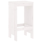 Barkrakker 2 Stk Hvit 40X36X75 Cm Heltre Furu