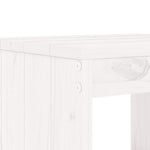Barkrakker 2 Stk Hvit 40X36X75 Cm Heltre Furu