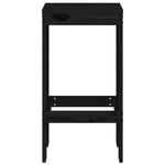 Barkrakker 2 Stk Svart 40X36X75 Cm Heltre Furu