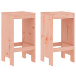 Barkrakker 2 Stk Svart 40X36X75 Cm Heltre Douglasgran