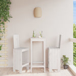 Barkrakker 2 Stk Hvit 40X42X120 Cm Heltre Furu