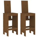 Barkrakker 2 Stk Honningbrun 40X42X120 Cm Heltre Furu