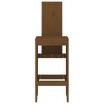 Barkrakker 2 Stk Honningbrun 40X42X120 Cm Heltre Furu