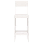 Barkrakker 2 Stk Hvit 40X48,5X115,5 Cm Heltre Furu